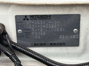 1999 Mitsubishi FTO GPX Stk#12704