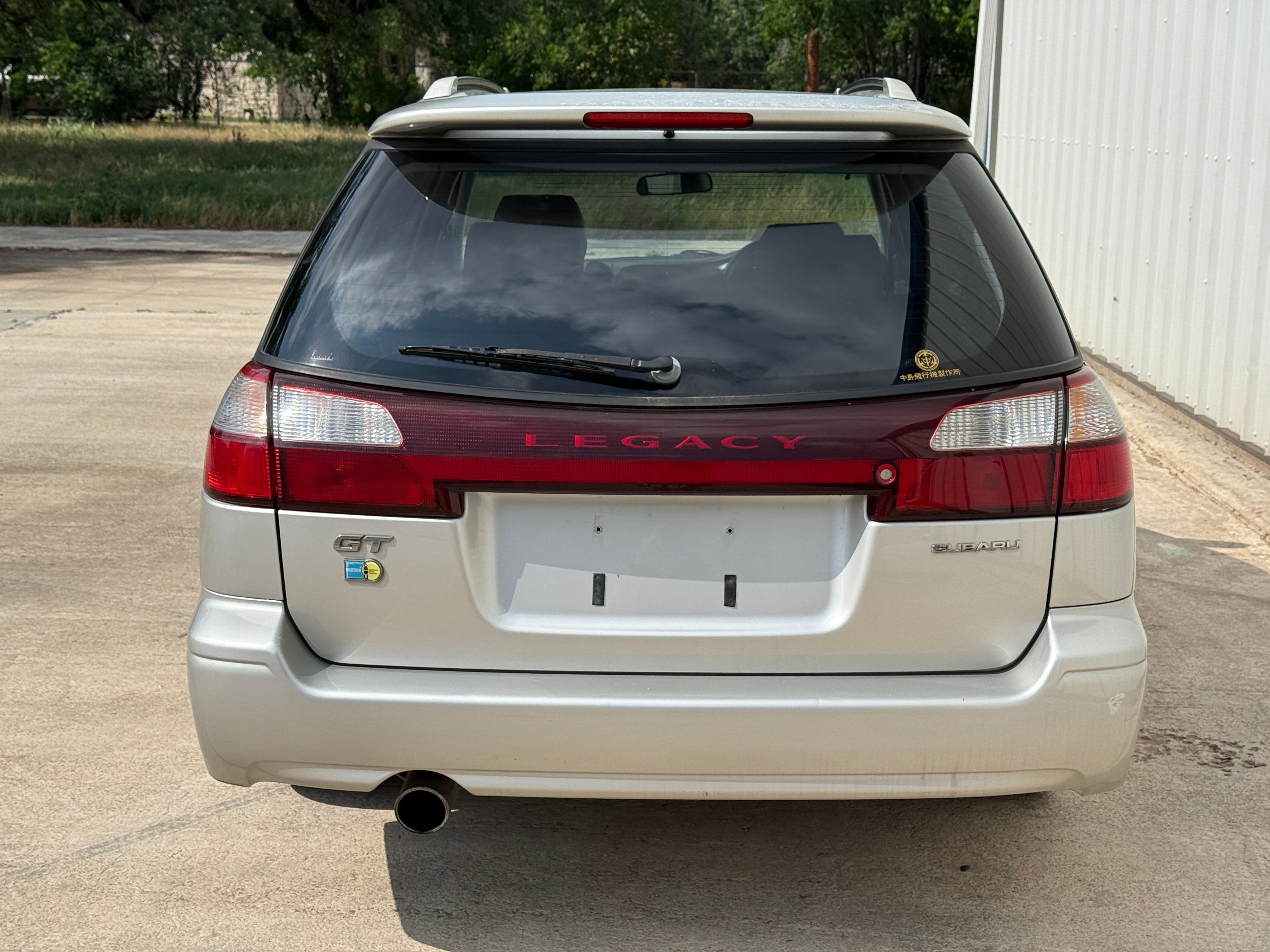 1999 Subaru Legacy GT-B Touring Wagon 5MT Stk#12381