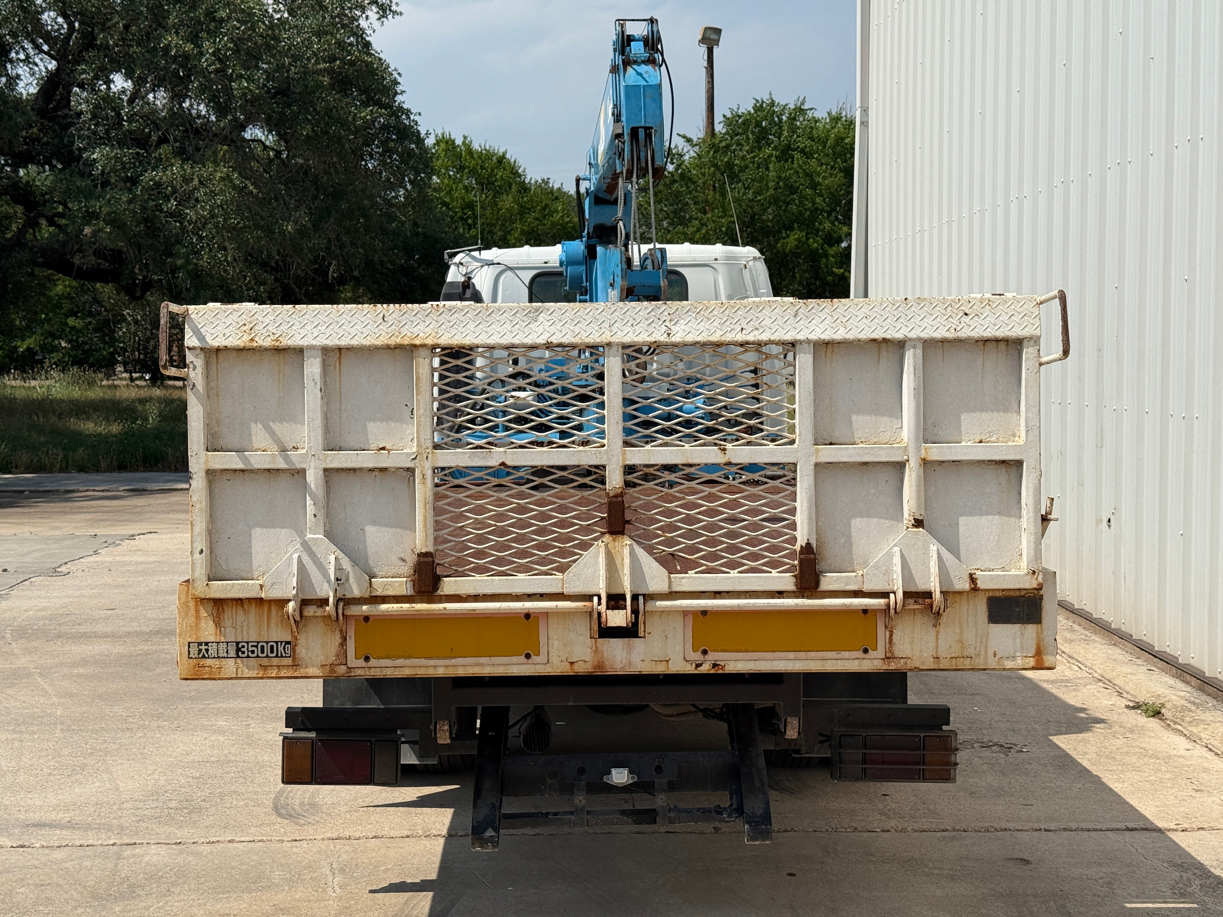 1998 Isuzu Elf Rollback Flatbed w/Crane Stock#13498