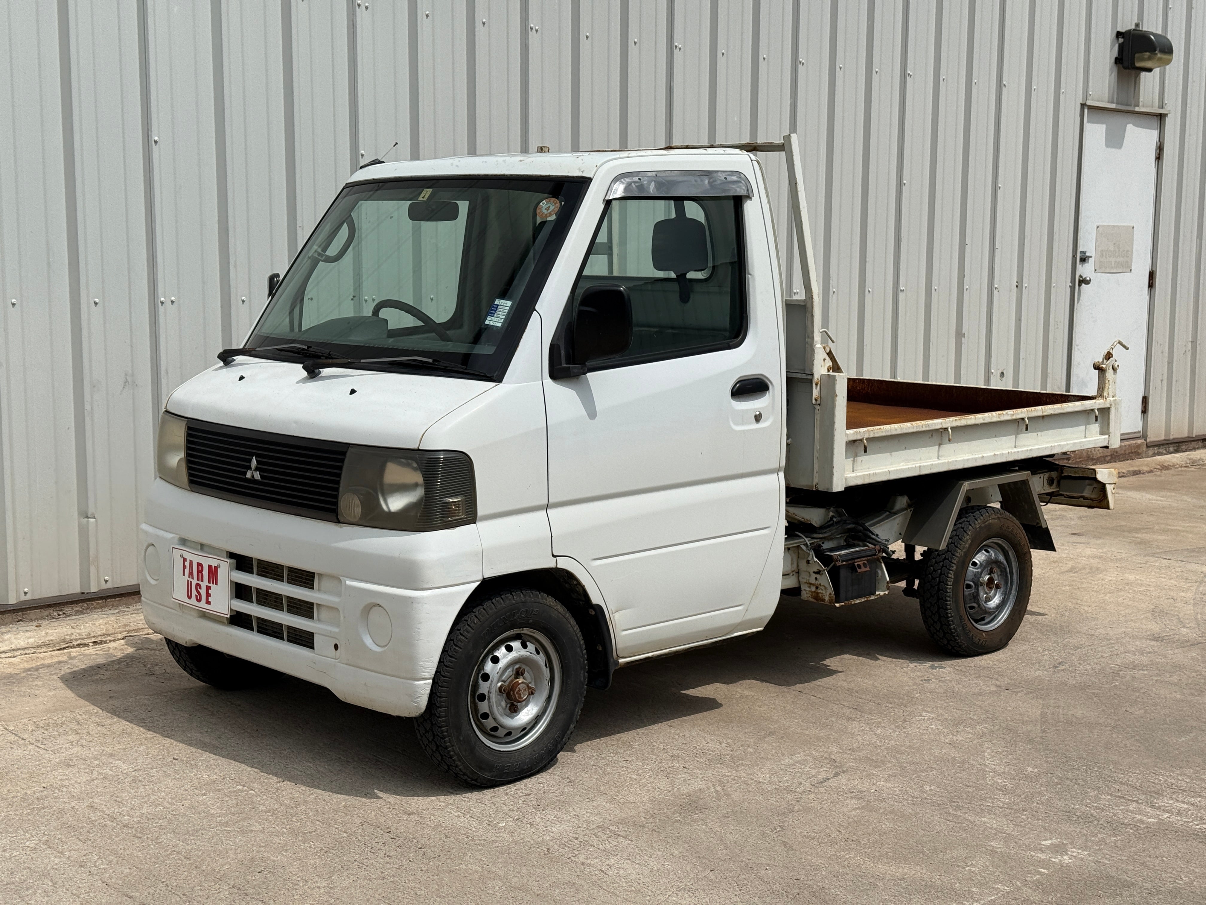 2001 Mitsubishi Minicab Dump Bed 4x4 A/C *Off Highway Use Only* Stk#13293