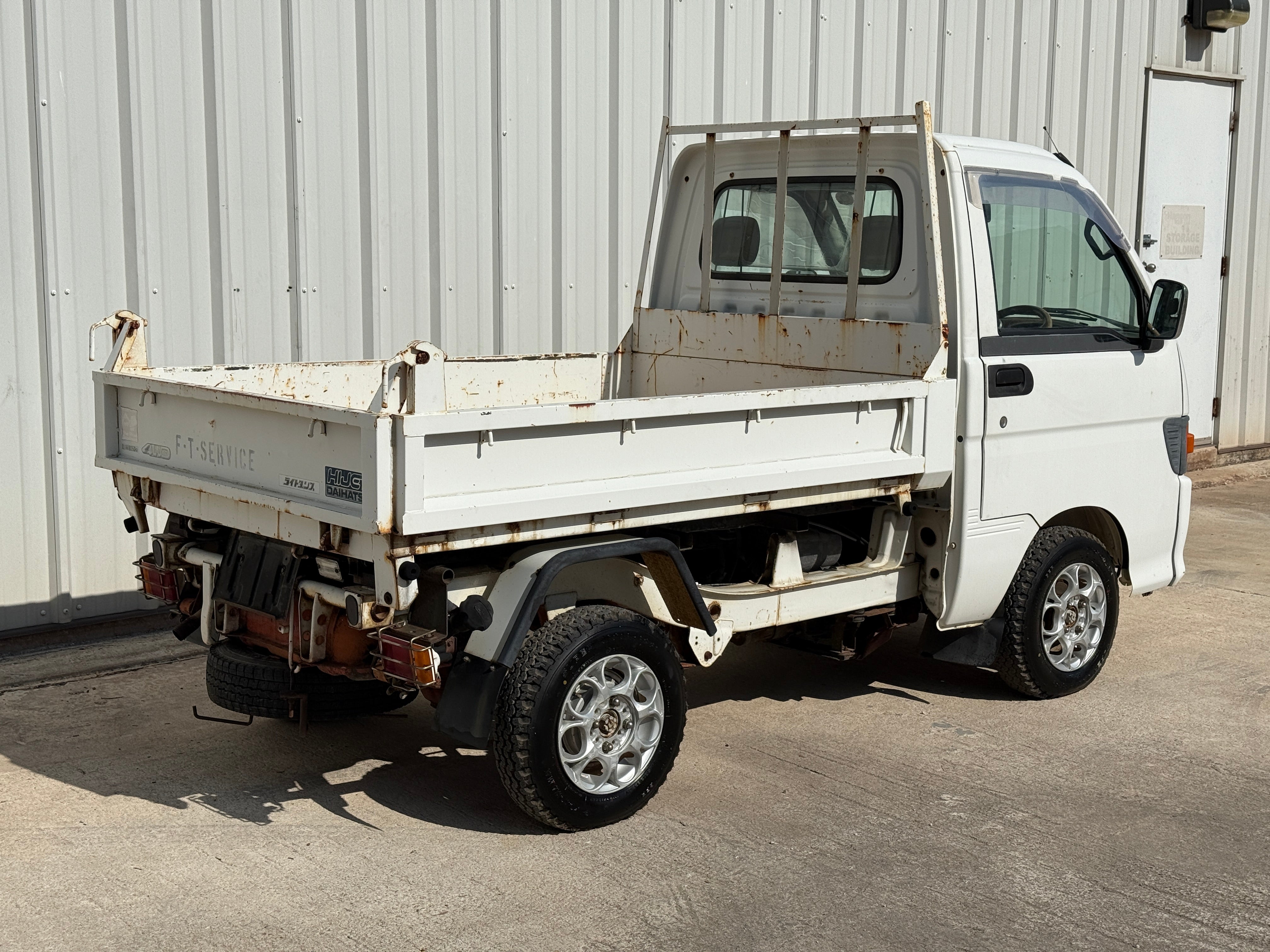 1997 Daihatsu Hijet Dump Bed 4x4 A/C Stk#12296