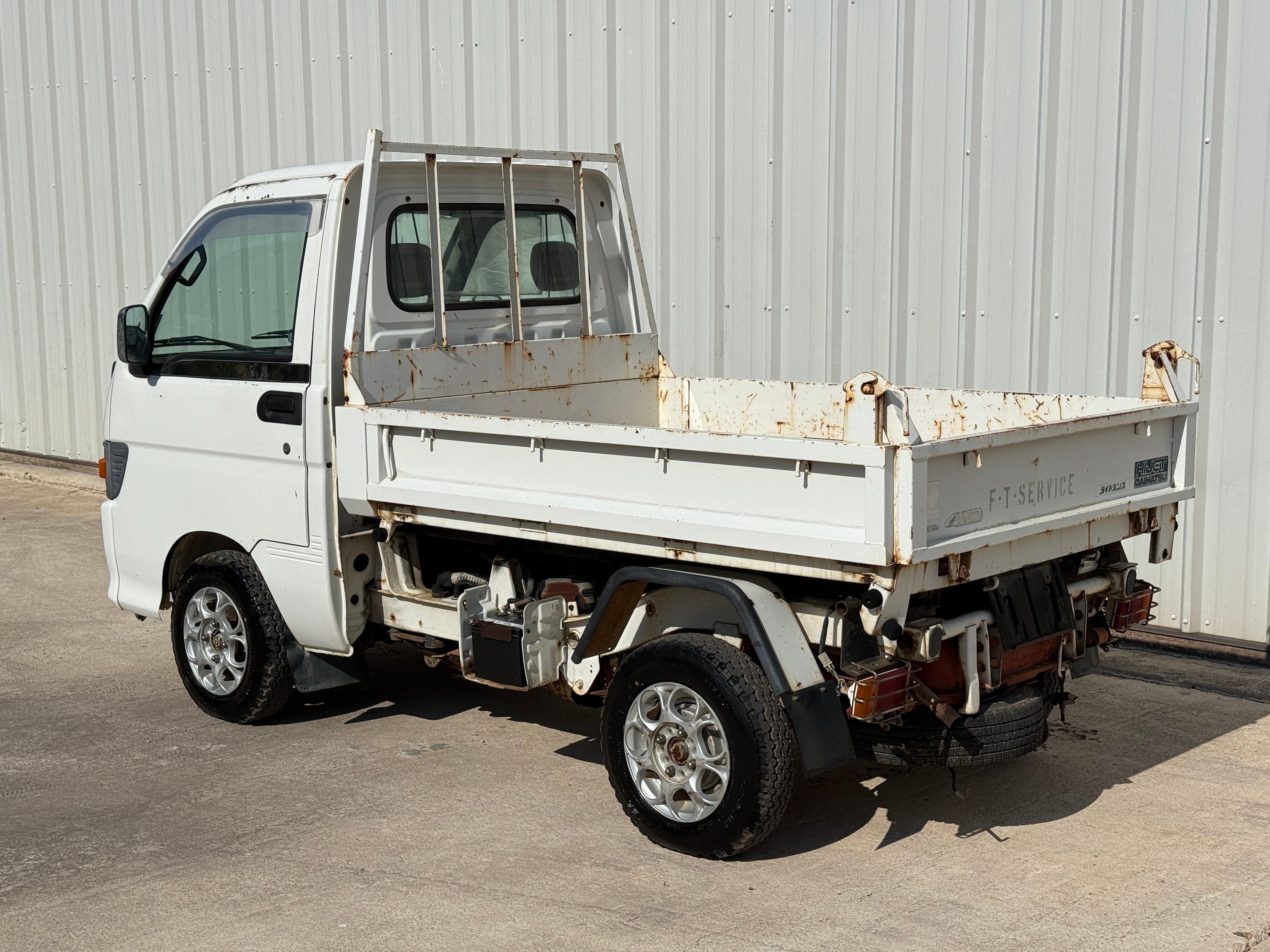 1997 Daihatsu Hijet Dump Bed 4x4 A/C Stk#12296
