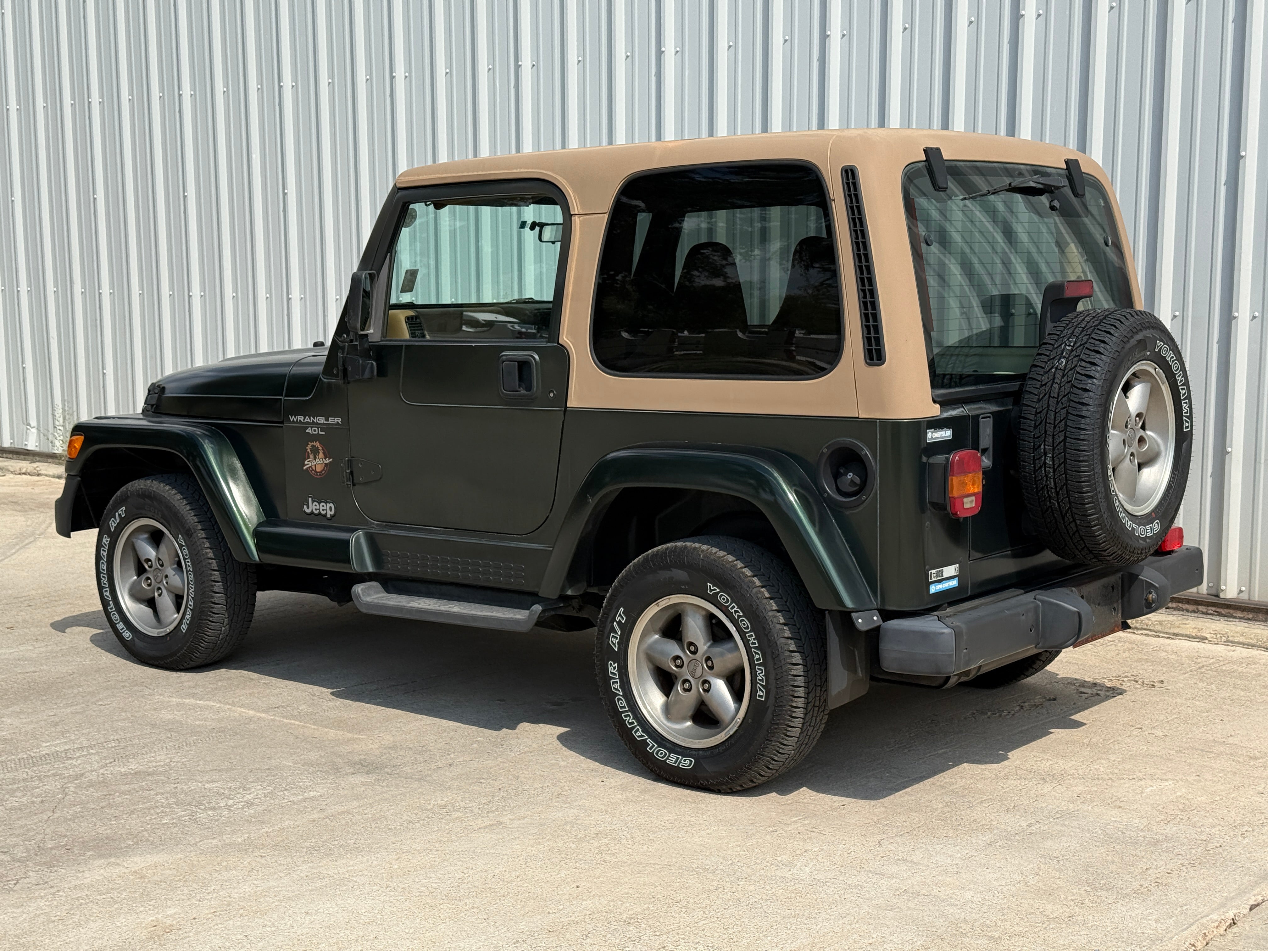 1997 Jeep Wrangler 4x4 Stk#13093