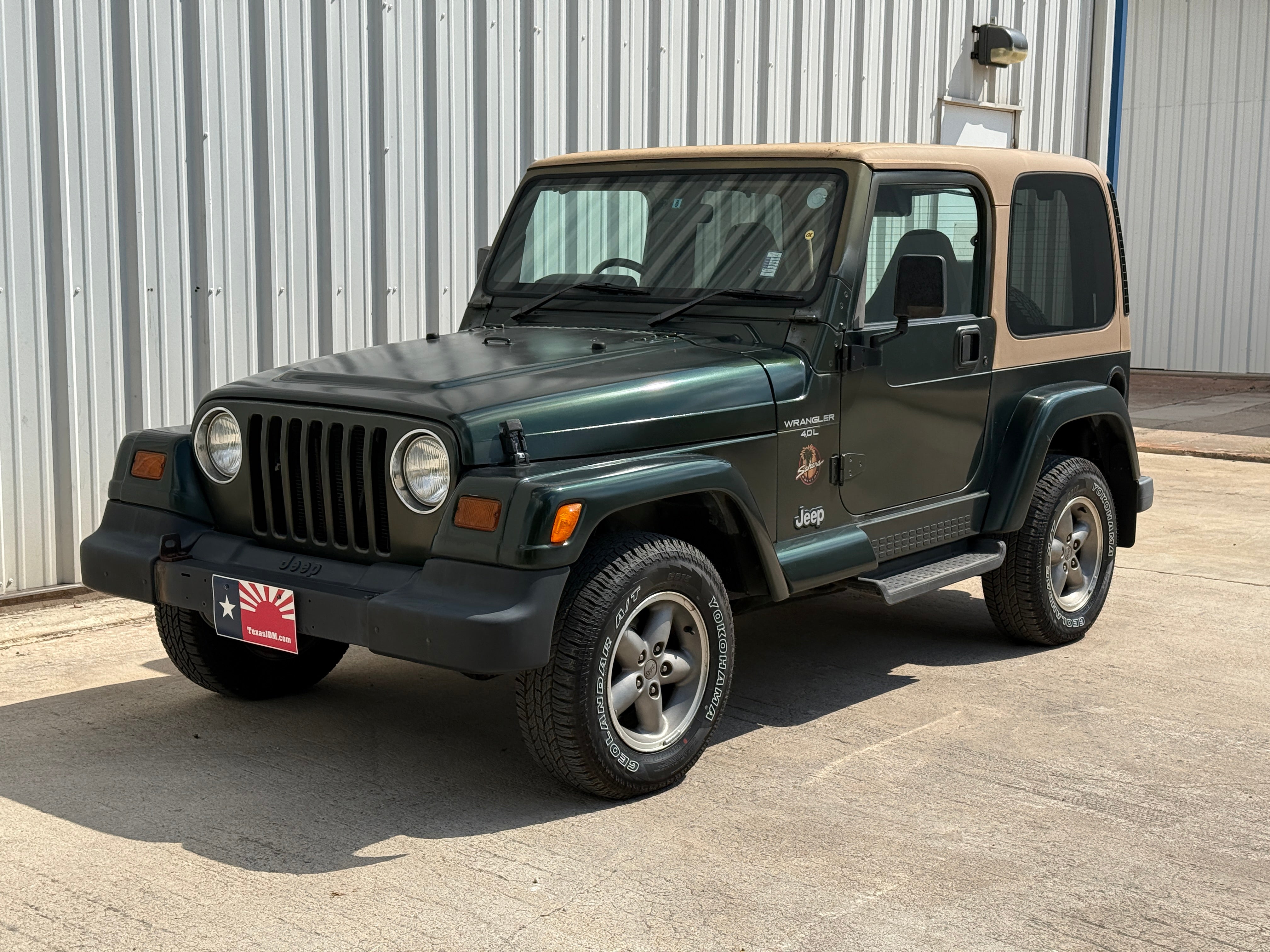 1997 Jeep Wrangler 4x4 Stk#13093