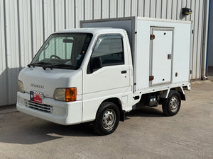 2000 Subaru Sambar Refrigerated 4x4 Box Truck Stk#13019
