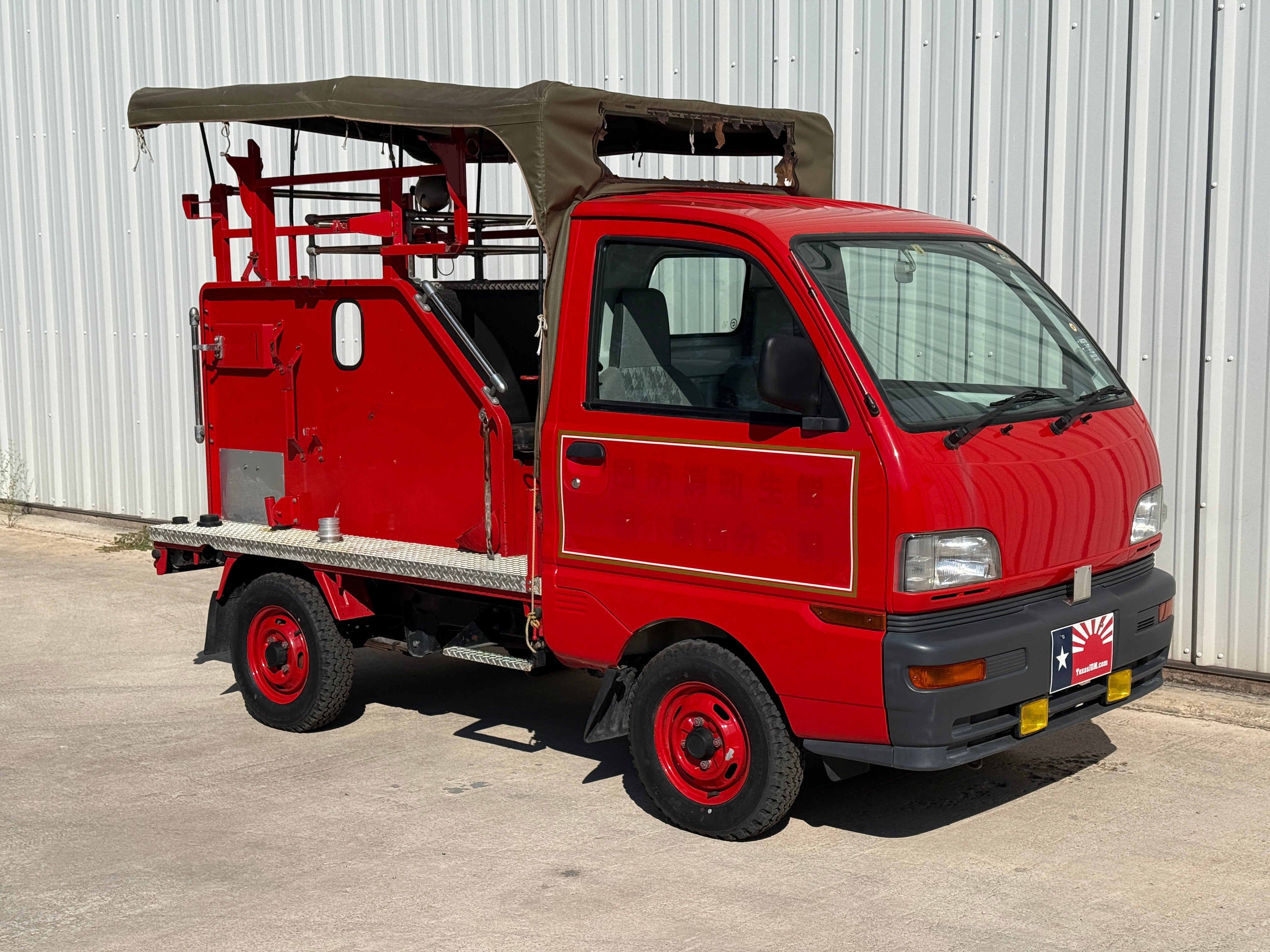 1998 Mitsubishi Minicab 4x4 Fire Truck Stk#12915