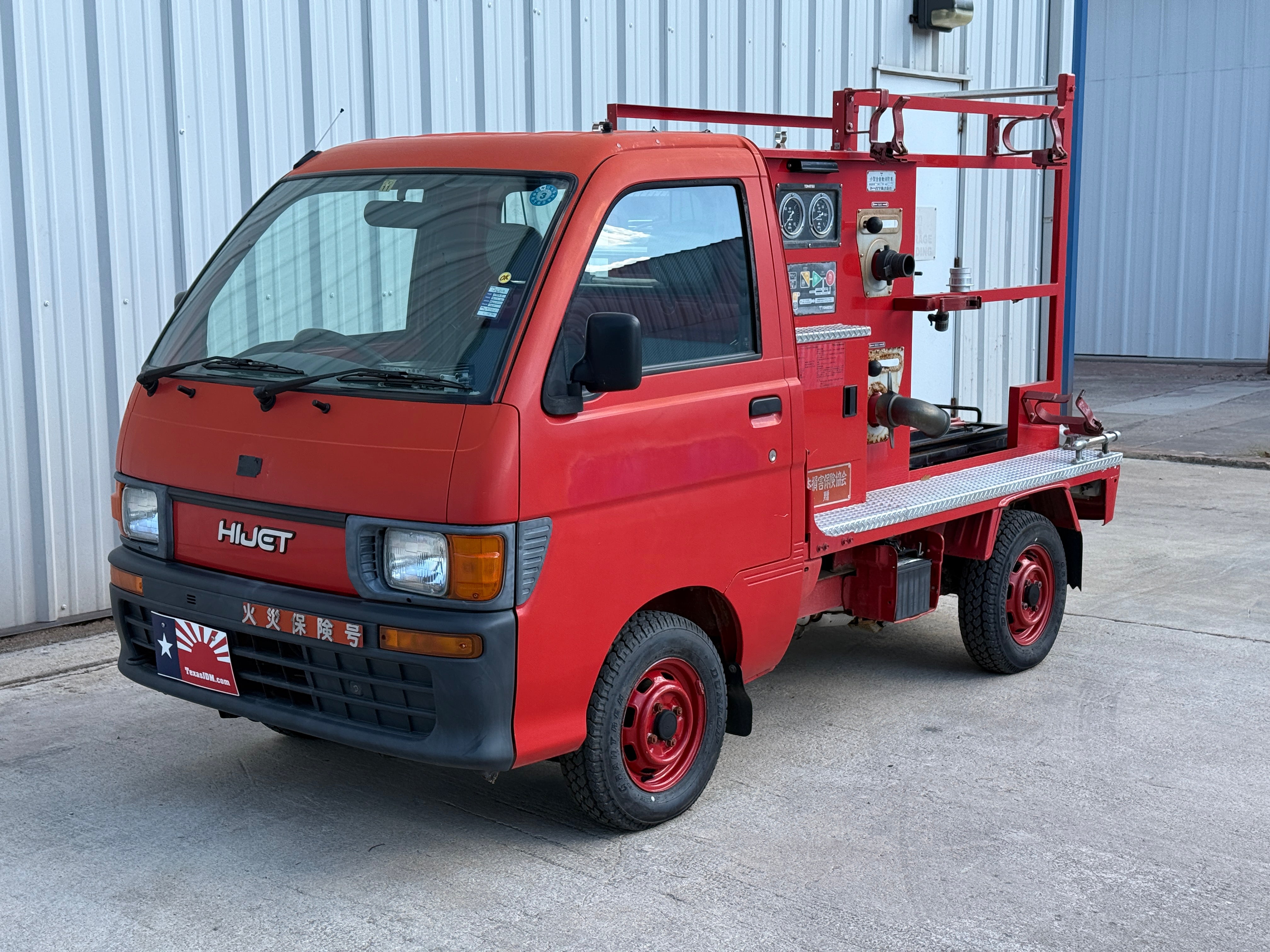 1998 Daihatsu Hijet Fire Truck Stk#12609