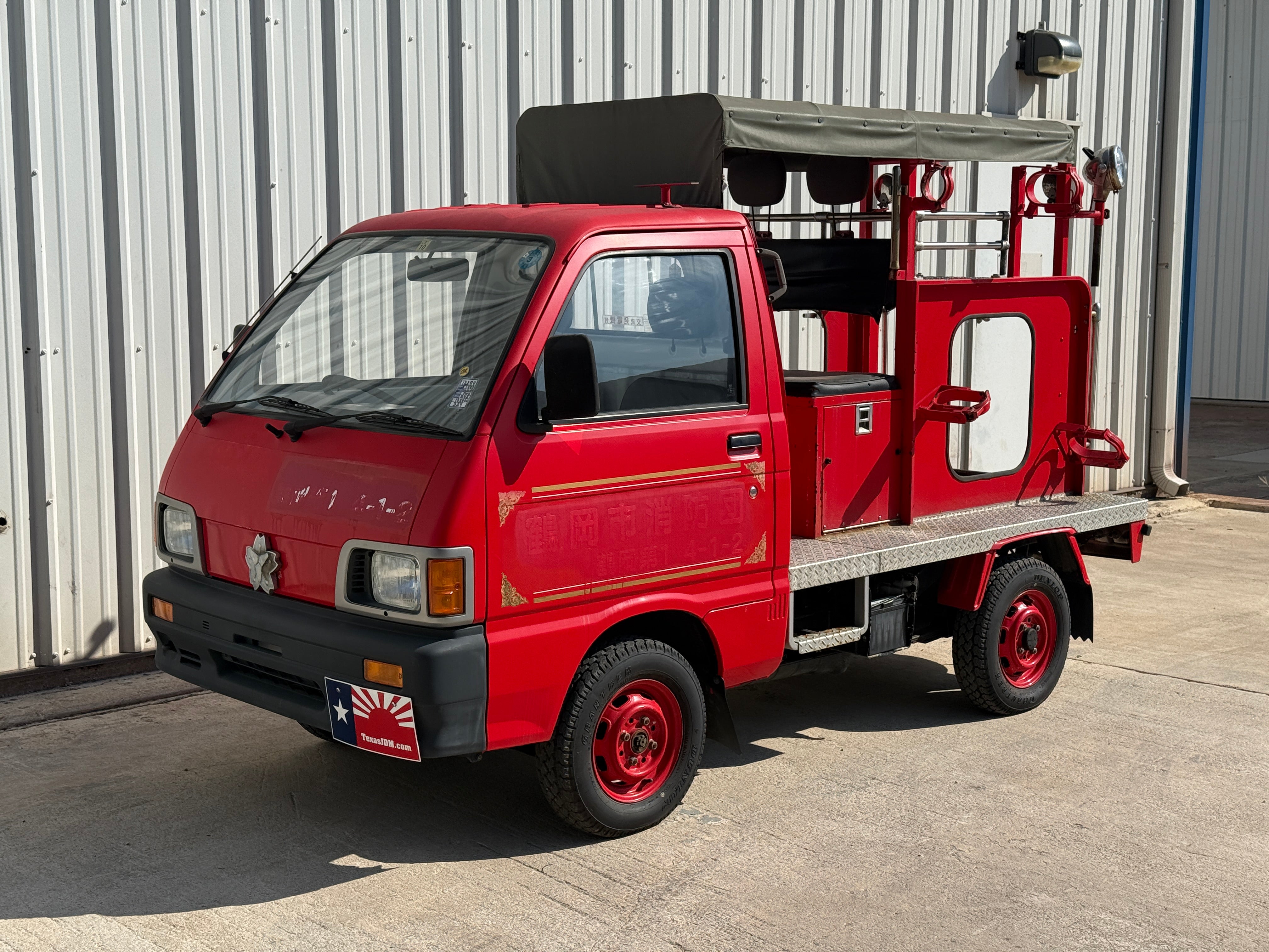 1993 Daihatsu Hijet 4x4 Fire Truck Stk#12289