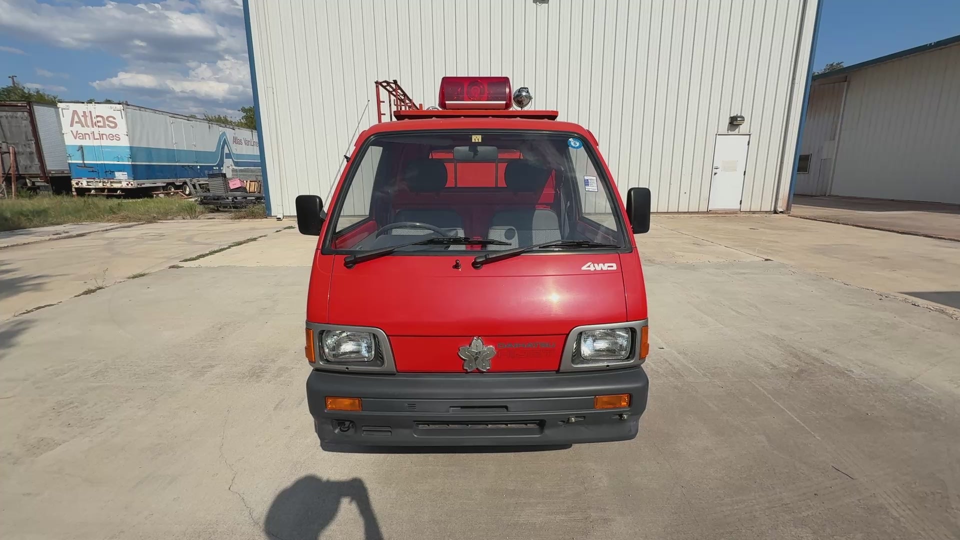 1993 Daihatsu Hijet Fire Truck 4x4 Stk#13060
