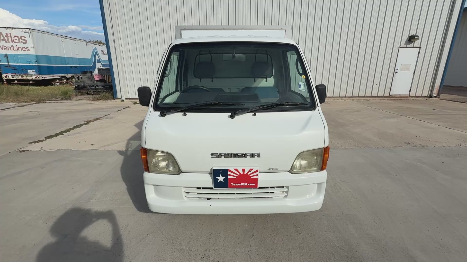2000 Subaru Sambar Refrigerated 4x4 Box Truck Stk#13019