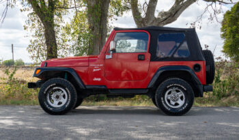 2000 Jeep Wrangler Sport 4×4 Factory RHD full