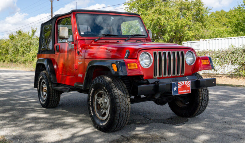 2000 Jeep Wrangler Sport 4×4 Factory RHD full