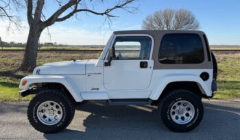 2001 Jeep Wrangler Sahara 4×4 Factory RHD full