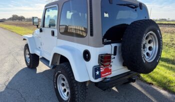 2001 Jeep Wrangler Sahara 4×4 Factory RHD full