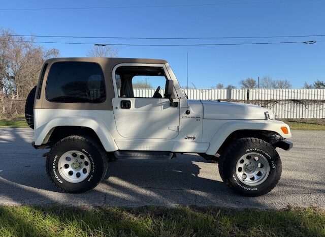 2001 Jeep Wrangler Sahara 4×4 Factory RHD full